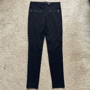 Bebe black more formal style leggings
